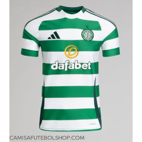 Camisa de time de futebol Celtic Replicas 1º Equipamento 2024-25 Manga Curta